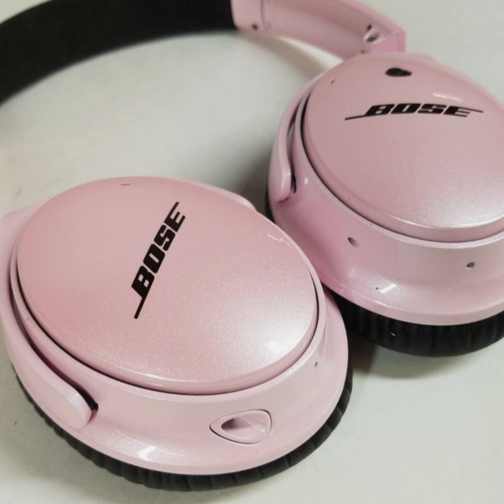 Bose Pink Wireless Headphones